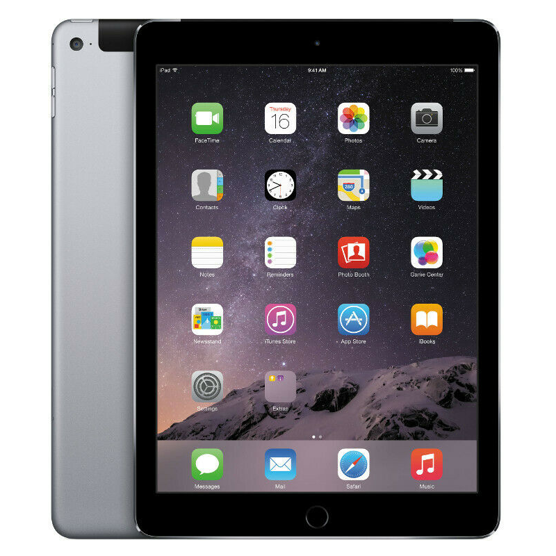 Apple iPad AIR 2 WiFi 64GB Gray, Class B used, warranty 12 months, VAT cannot be deducted