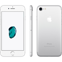 Apple iPhone 7 256GB Silver, použitý, Třída A-,  záruka. 12 měsíců, DPH nelze odečíst