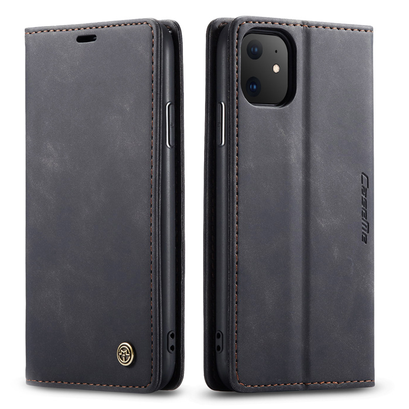 IssAcc leather case book for Apple iPhone X dark gray, PN: 887845080