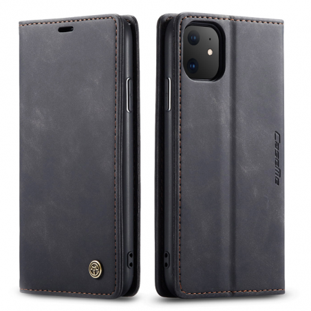 IssAcc leather case book for Apple iPhone X dark gray, PN: 887845080