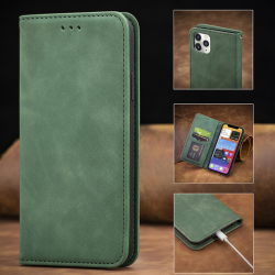 IssAcc leather case book Apple iPhone 7, 8, SE 2020, SE 2022 green, PN: 88784528881