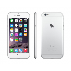 Apple iPhone 6 128GB Silver, class A-, used, warranty 12 months, VAT cannot be deducted