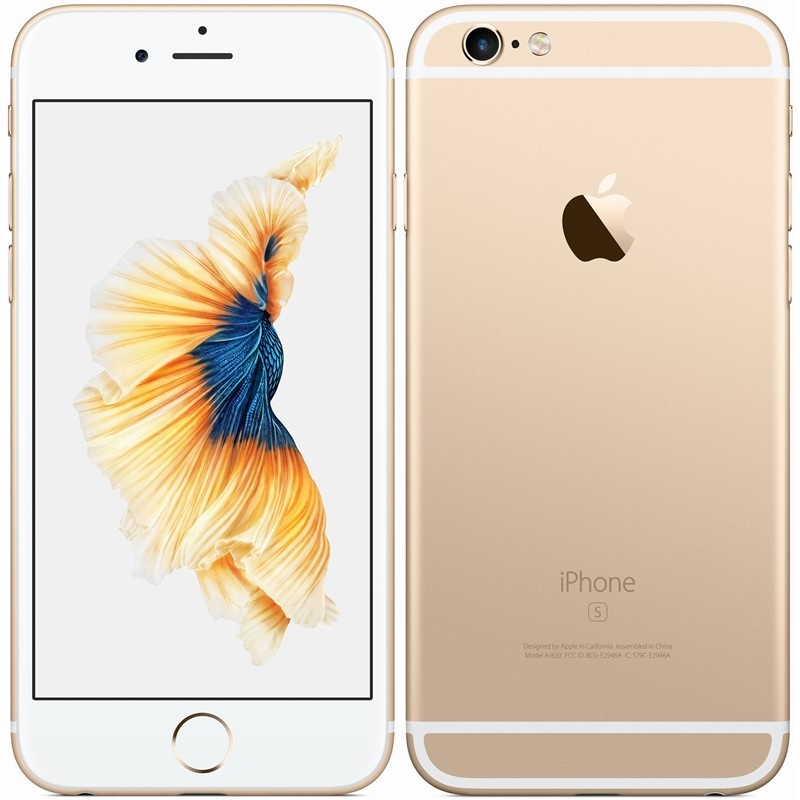 Apple iPhone 6s 128GB Gold, class B, used, warranty 12 months, VAT cannot be deducted