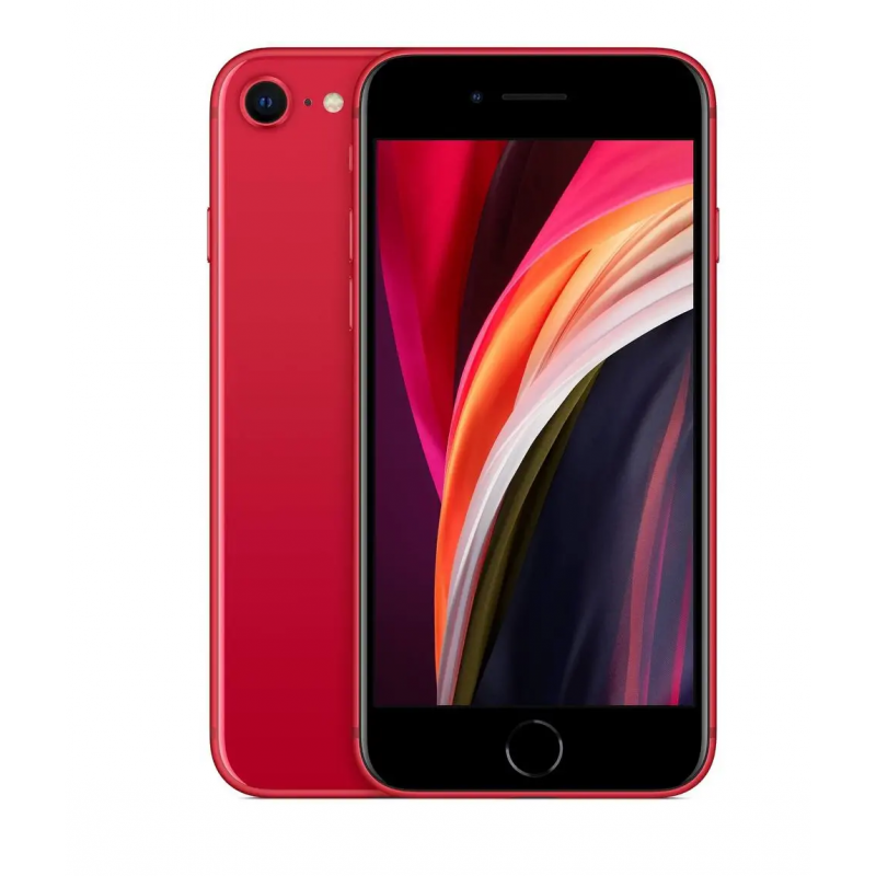 Apple iPhone SE 2020 128GB Red, class A-, used, warranty 12 months, VAT cannot be deducted