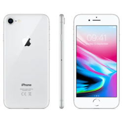 Apple iPhone 8 256GB Silver, třída B, použitý, záruka 12 měsíců, DPH nelze odečíst
