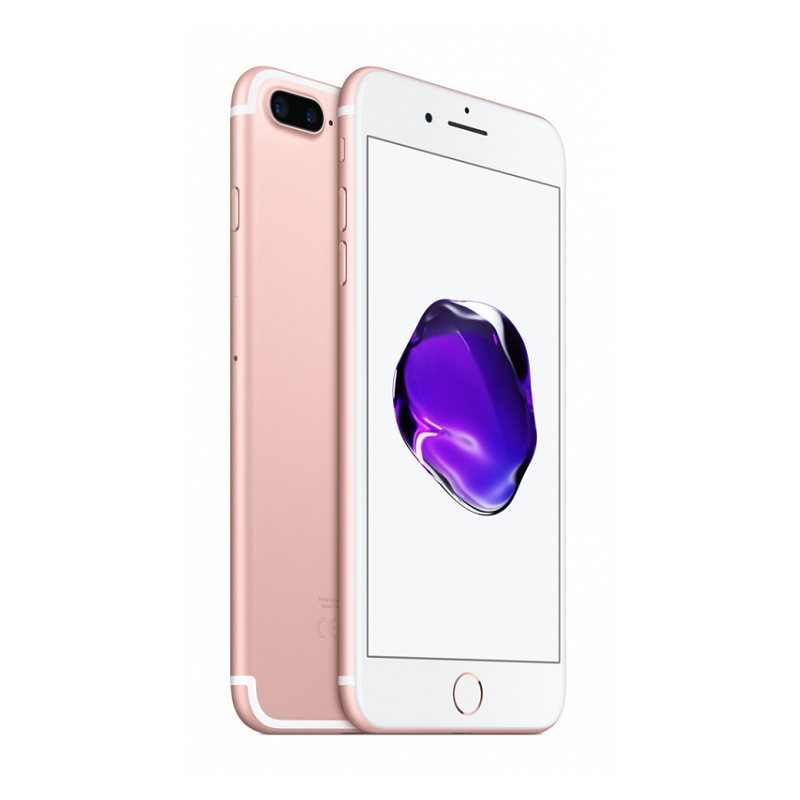 Apple iPhone 7 Plus 128GB Rose Gold, class B, used, 12 month warranty, VAT not deductible