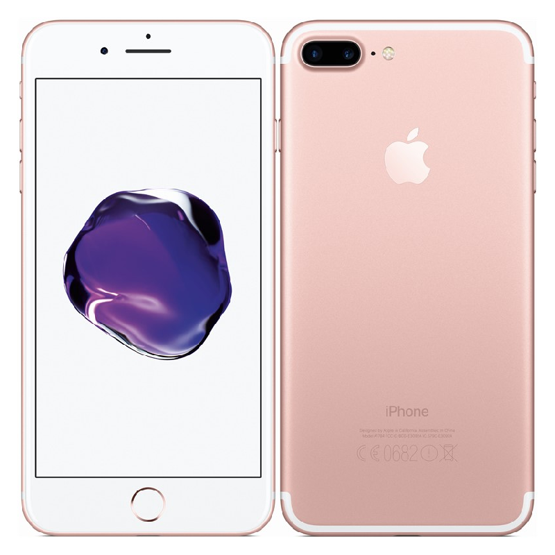 Apple iPhone 7 Plus 256GB Rose Gold, class B, used, 12 month warranty, VAT not deductible