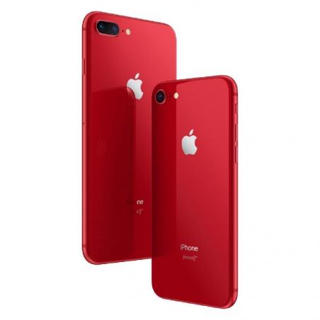 Apple iPhone 8 Plus 64 GB RED, used, class A-, light 12 months, VAT cannot be deducted