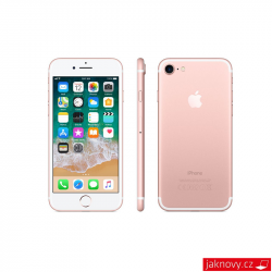 Apple iPhone 7 32GB Rose Gold, třída A-, použitý, záruka 12 měsíců