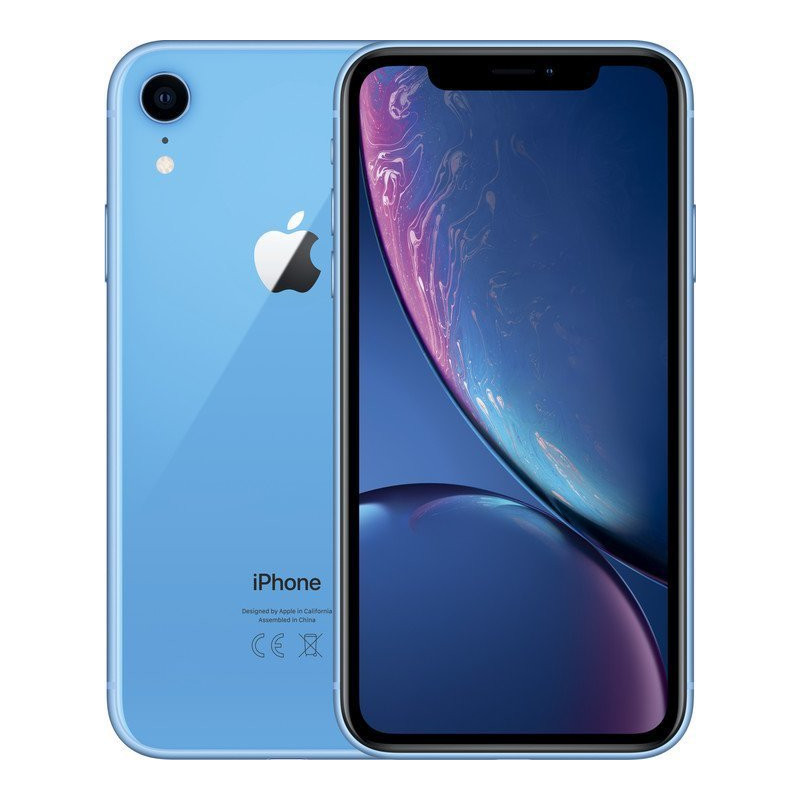 Apple iPhone XR 64GB Blue, class B, used, warranty 12 months, VAT cannot be deducted