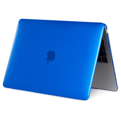 Plastový kryt pro MacBook Air A1466 Tmavě Modrý, Průhledný