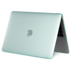 Plastový kryt pro MacBook Air A1466 Zelený, Průhledný