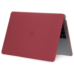 Plastic cover for MacBook Air A1466 burgundy
