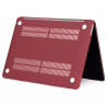 Plastic cover for MacBook Air A1466 burgundy