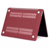 Plastic cover for MacBook Air A1466 burgundy