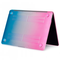 Plastic cover for MacBook Air A1466 Pink-Blue