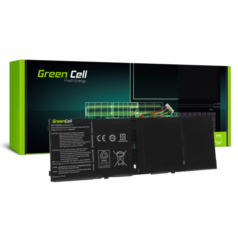 Baterie Green Cell AP13B3K do Acer Aspire ES1-511 V5-552 V5-552P V5-572 V5-573 V5-573G V7