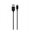 IssAcc Lightning cable 2m, black, PN: 29072021a2