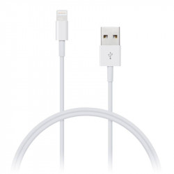 Lightning cable 2m, white,