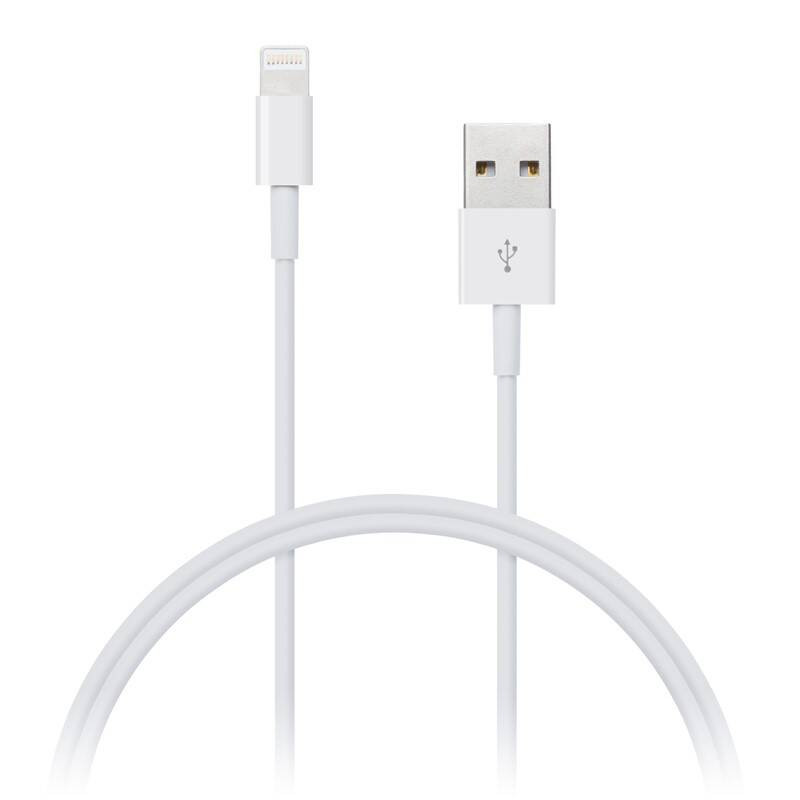 IssAcc Lightning cable 2m, white, PN: 29072021b2
