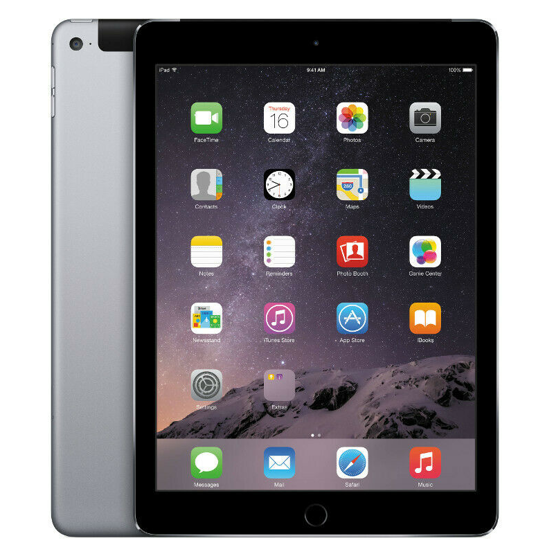 Apple iPad AIR 2 WiFi 16GB Gray, Class B used, warranty 12 months, VAT cannot be deducted