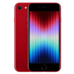 Apple iPhone SE 2022 64GB Red, class as new, used, 12 month warranty, VAT cannot be deducted