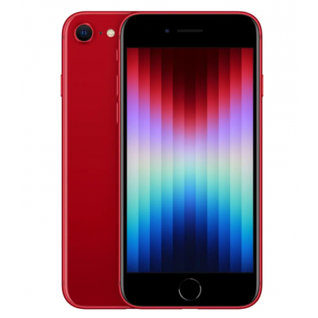 Apple iPhone SE 2022 64GB Red, třída jako nový, použitý,záruka 12 měs.,DPH nelze odečíst