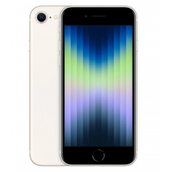 Apple iPhone SE 2022 64GB Starlight, třída jako nový,použitý,zár 12 měs.,DPH nelze odečíst