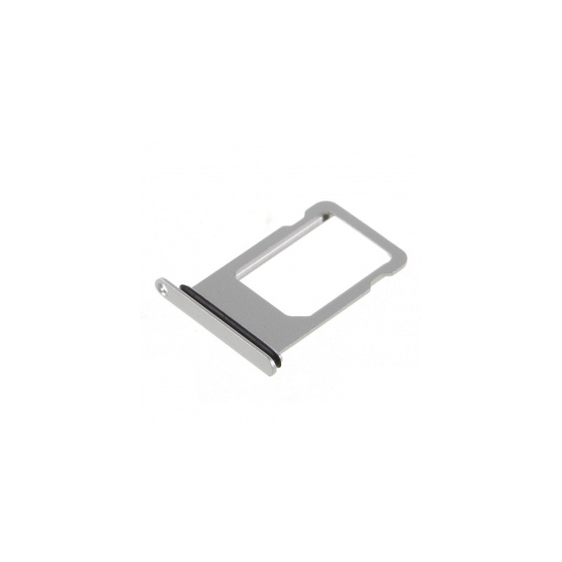 IPhone 8 / SE 2020 sim drawer, slot, frame, silver - simcard tray Silver