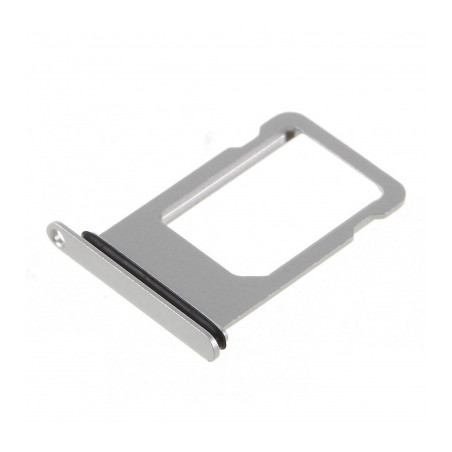 IPhone 8 / SE 2020 sim drawer, slot, frame, silver - simcard tray Silver