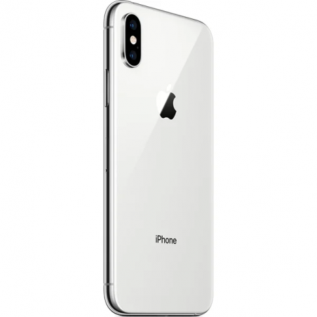 Apple iPhone X 64GB Silver, třída A-, použitý, záruka 12 měs., DPH nelze odečíst