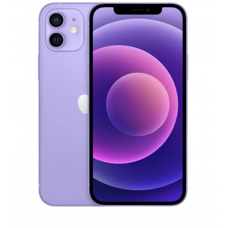 Apple iPhone 12 64GB Purple, class B, used, 12 months warranty, VAT not deductible