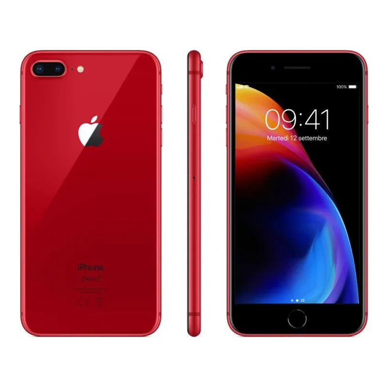 Apple iPhone 8 Plus 64 GB Red, used, class B, warranty 12 months