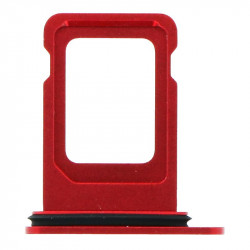 iPhone 12 sim šuplík, slot, rámeček červený