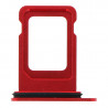 iPhone 12 sim šuplík, slot, rámeček červený