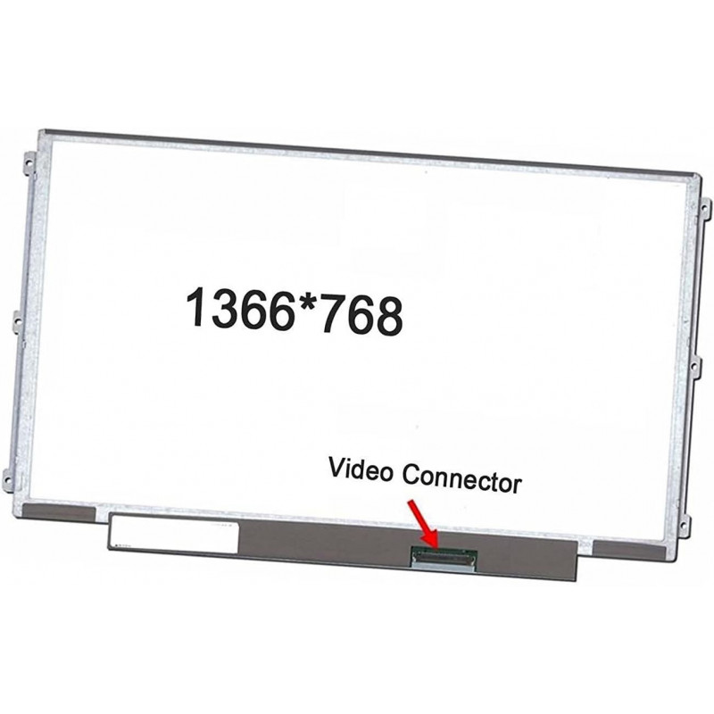 12.5 "LCD display 1366x768, Matte, 40pin, WXGA, LP125WH2