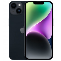 Apple iPhone 14 128GB Black, třída A, použitý, záruka 12 měs., DPH nelze odečíst