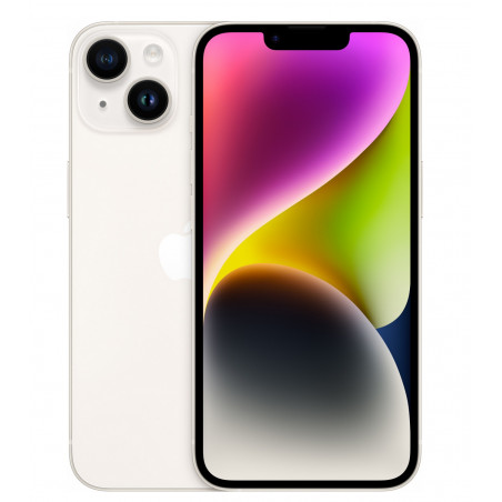 Apple iPhone 14 128GB White, třída A, použitý, záruka 12 měs., DPH nelze odečíst