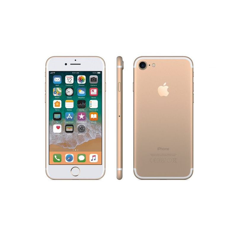 Apple iPhone 7 32GB Gold, class A-, used, warranty 12 months, VAT cannot be deducted