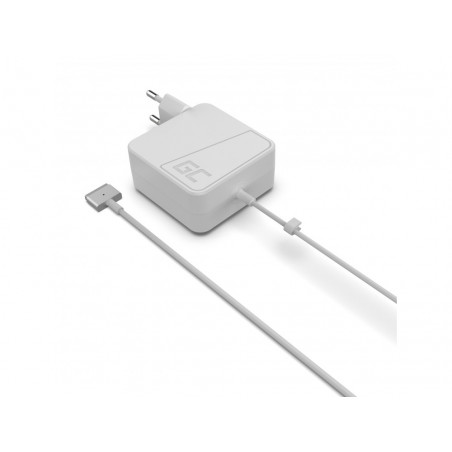 Green Cell nabíječ  Charger AC Adapter for Apple Macbook 45W / 14.5V 3.1A / Magsafe 2 