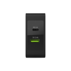 Green Cell Nabíječ USB-C 45W PD s kabelem USB-C and dalším USB portem