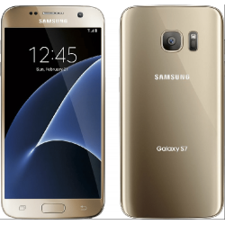 Samsung S7 Galaxy 32GB, Gold, Class A- used