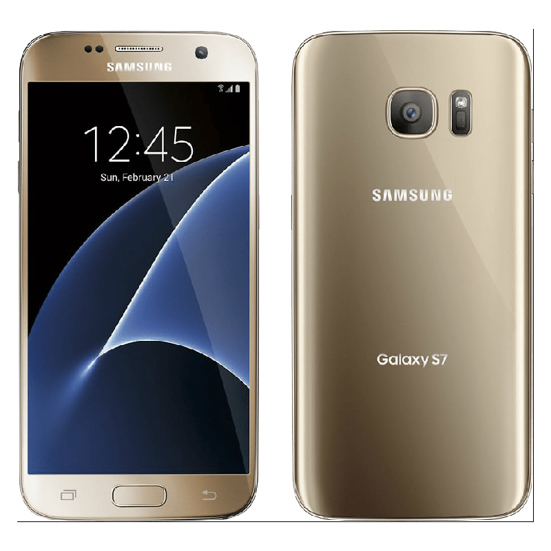 Samsung S7 Galaxy 32GB, Gold, Class A- used