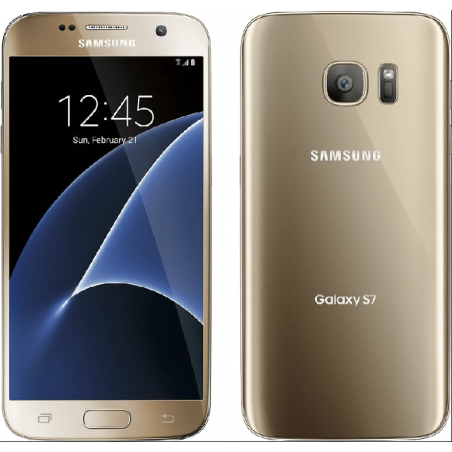 Samsung S7 Galaxy 32GB, Gold, Class A- used