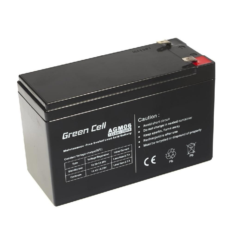 Green Cell AGM Battery 12V 9Ah 