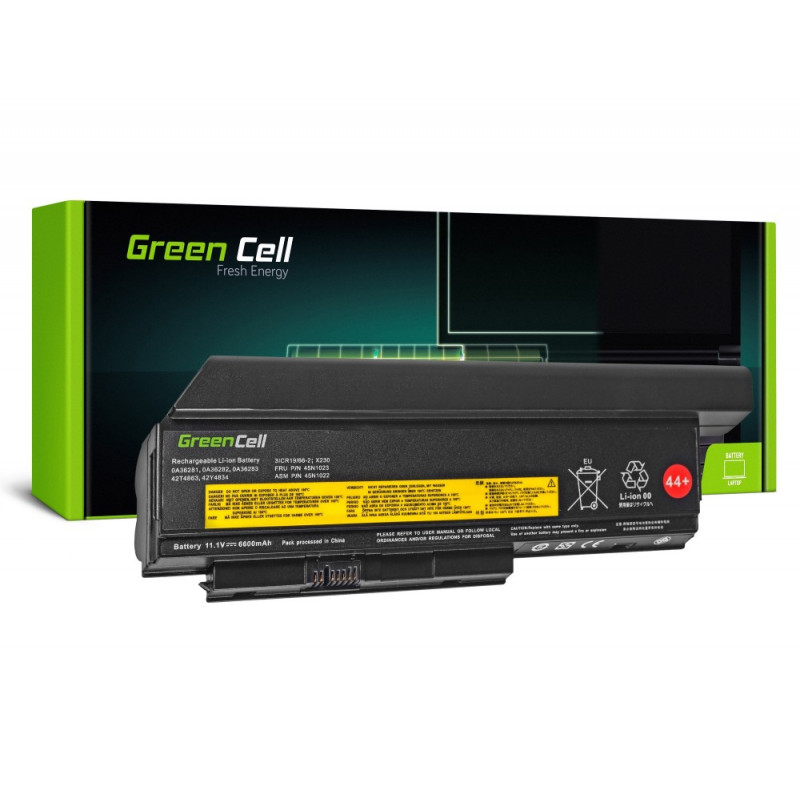 Green Cell Baterie do Lenovo ThinkPad X220 X230 / 11,1V 6600mAh 