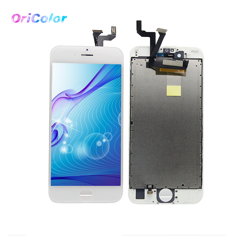 LCD for iPhone 6S LCD display and touch. surface white, OriColor quality