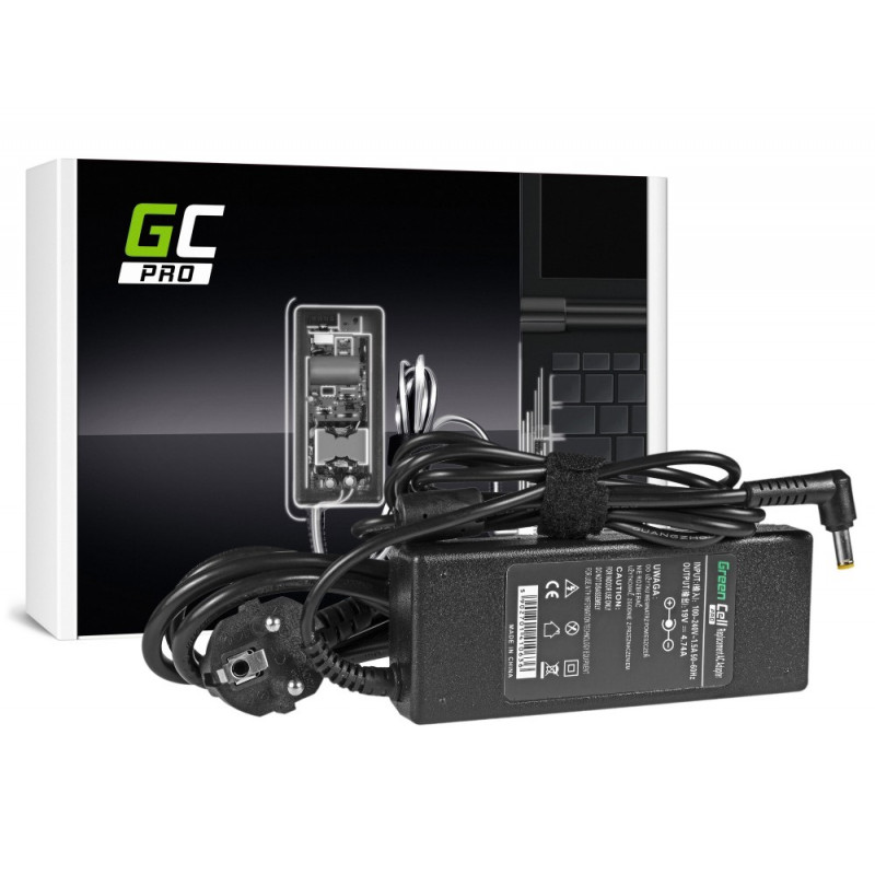 Green Cell PRO charger for Acer 90W / 19V 4.74A / 5.5mm-1.7mm