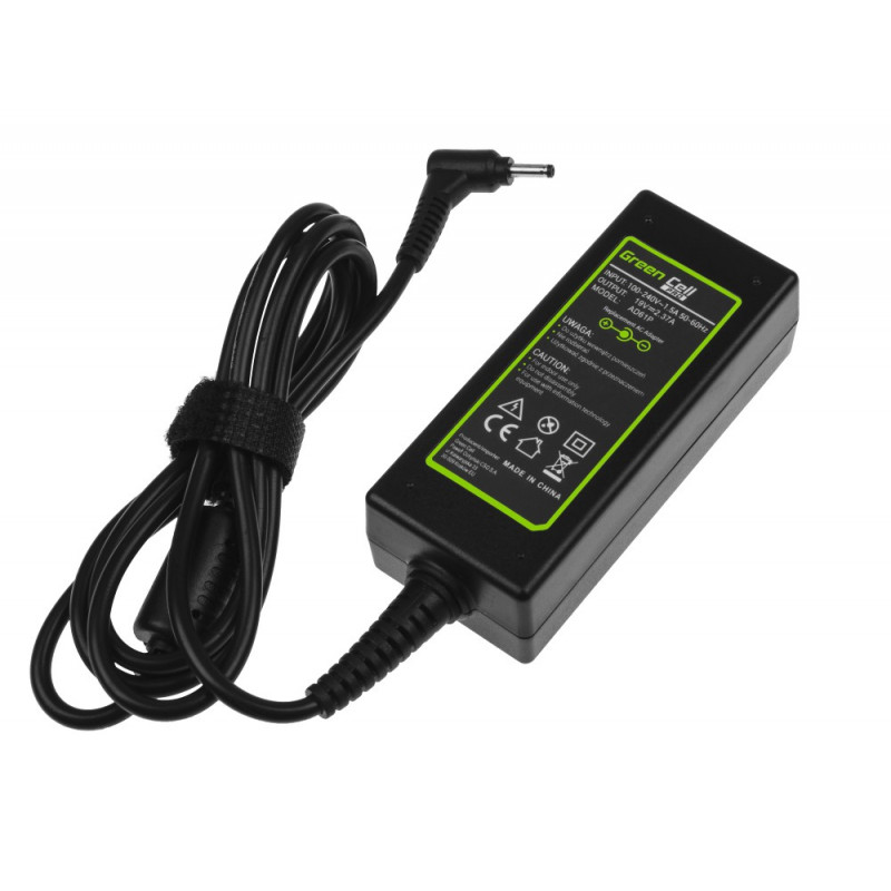 Green Cell charger for Asus 45W / 19V 2.37A / 3.0-1.1mm