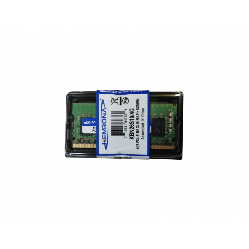 Paměť notebook DDR4 4GB 2666MHz Sodim  Kembona 512x8Bits